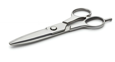 Obraz premium Professional quality scissors on white background