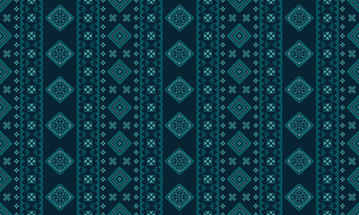Southwest Native seamless pattern ethnic tribal Aztec geometric Navajo Native American fabric colorful design vector for textile print