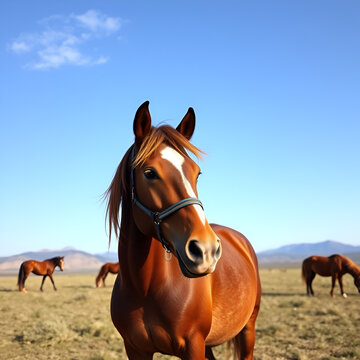 caballo a rienda suelta