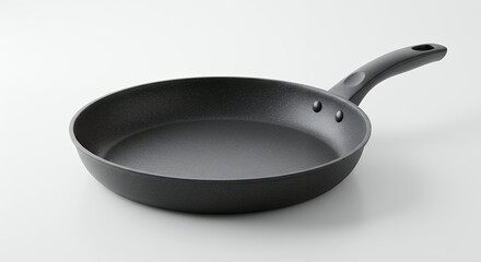 Dark gray frying pan cooking utensil