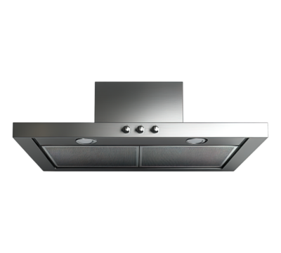 A silver stove top with a black grille