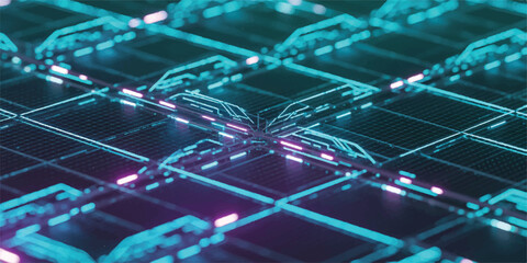 futuristic grid lines eps background