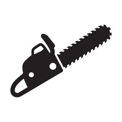 Find the best chainsaw for your needs: top rated power saws for cutting wood and tree trimming jobs silhouette