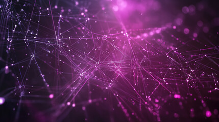 Fototapeta premium Abstract digital connections visualizing data exchange and blockchain technology, showcasing decentralized networks, secure transactions, and futuristic information systems