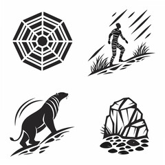 Diverse Sports Balls In Grunge Style Vector Illustration For Design Elements