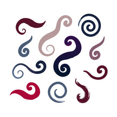 Nautical Design Featuring A Coastal House And Variety Of Lighthouses Isolated