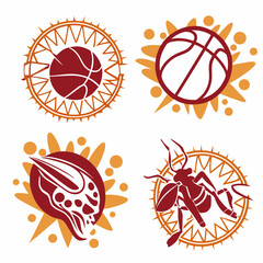 Obraz premium Conceptual Design Showcasing Workforce Challenges And Industrial Solutions Presented As Flat Vector Icons