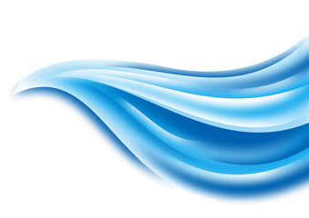 WAVE ABSTRACT BACKGROUND SIMPLE MODERN DARK BLUE GRADIENT