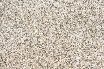 Gravel small texture on concrete wall  background