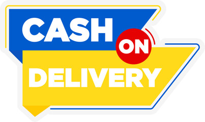 Cash On Delivery Label Banner