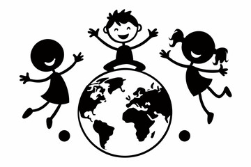 Celebrate the spirit of togetherness with this vibrant illustration dedicated to *International Friendship Day*. Perfect for greeting cards, posters, social media, and marketing materials, this design