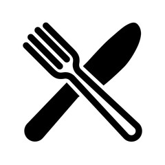 Fork icon design template SVG