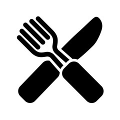 Fork icon design template SVG