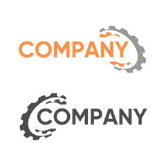 generic circle logo design, editable icon, generic icon for your company
