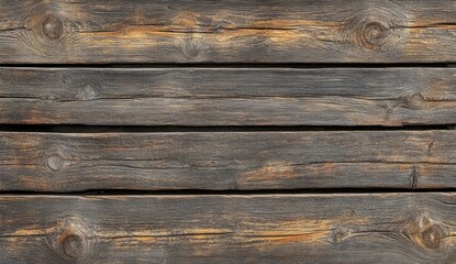 Naklejka premium Rustic Weathered Wood Planks: A Dark, Textured Background