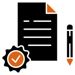 Quality Audit Icon Element For Design