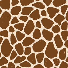 Obraz premium Giraffe pattern background image