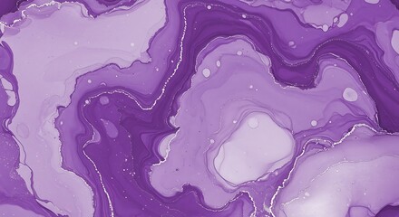 Amethyst Flow AI Generated