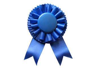 blue ribbon award. clipart image on transparent background