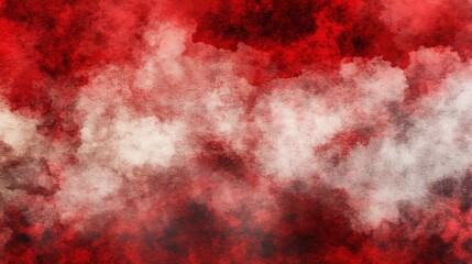 Fototapeta premium Stunning Red Watercolor Abstract Background Design on red background