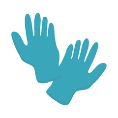 Science Lab Equipment with Flat Design. Vector Element.