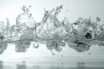 Dynamic Water Splash Captured in Motion