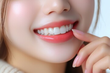Obraz premium Bright Healthy Smile Tips for Perfect Teeth