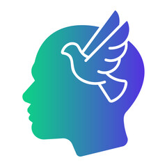 peace of mind Gradient icon