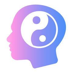 peace of mind Gradient icon