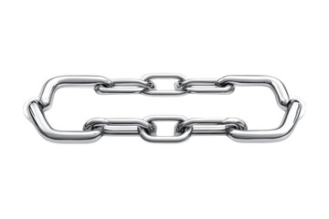 Obraz premium Explore metallic Chain Structure and Design Strength and Security concept