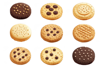 Enjoy Delicious Assorted Cookies, sweet treats, snack time, and gourmet pastries.