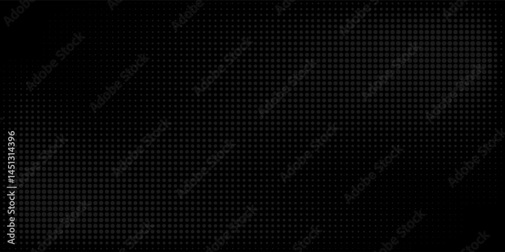 Wall mural dot white black wave technology texture background. abstract big data digital concept. 3d rendering.