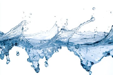 Obraz premium Water Splashing Abstract