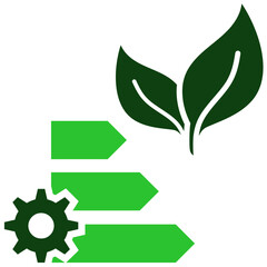 EPC calculating icon vector for energy performance scores and sustainability assessment. Ideal for home reports, real estate, and eco rating visual materials.