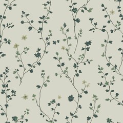 Vintage forest wallpaper background