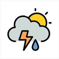 weather icon vector illustration