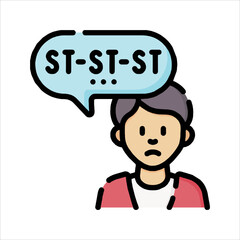 boy with speech bubble