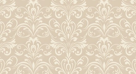 Creamy Damask Dream AI Generated