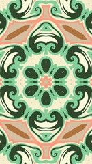 digital art in the form of a kaleidoscope