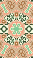 digital art in the form of a kaleidoscope