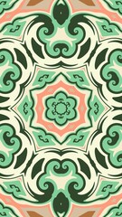 digital art in the form of a kaleidoscope