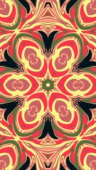 digital art in the form of a kaleidoscope
