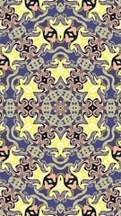 digital art in the form of a kaleidoscope