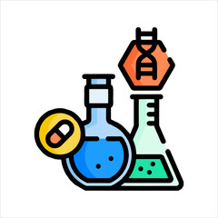 chemical laboratory flask
