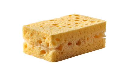 Bright Yellow Cleaning Sponge