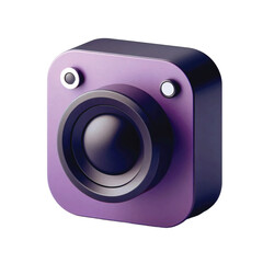 3D Render of camera icon