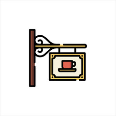 vector illustration of an electric switch