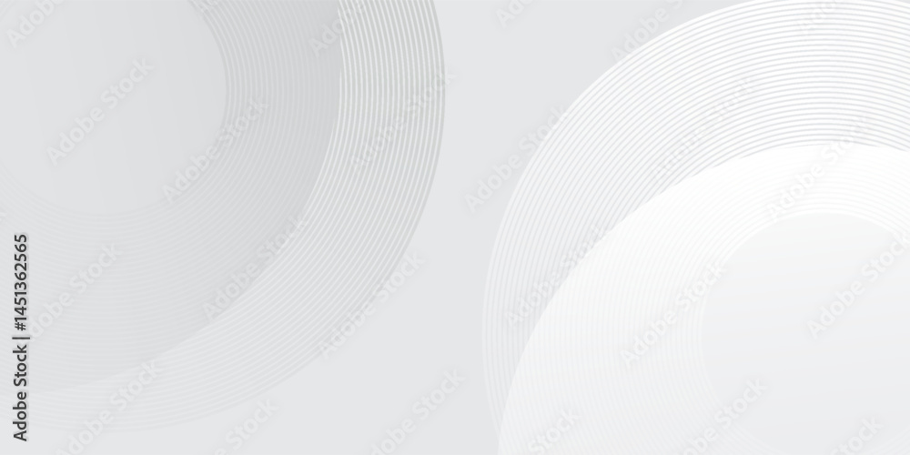 Poster modern white geometric abstract background overlap layer on bright space with lines effect decoratio