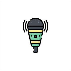 vector microphone icon
