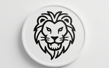 The lion logo projects strength, courage, or confidence